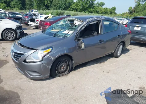 2019 Nissan Versa 1.6 S из США, поврежденный, VIN 3N1CN7AP3KL879280